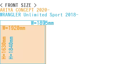 #ARIYA CONCEPT 2020- + WRANGLER Unlimited Sport 2018-